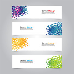 Vector Abstract banner web template