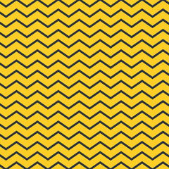 Canvas Print - background zig zag lines decoration