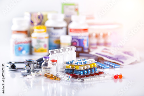 Cuadros en Lienzo Drug prescription for treatment medication