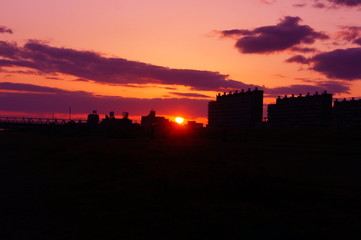 Wall Mural - 夕焼け