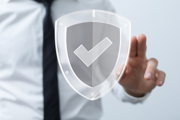 security data code digital in hand