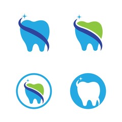 Wall Mural - Dental logo Template vector illustration icon design