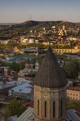 Poster - Kldisubani Saint George basilica at dusk