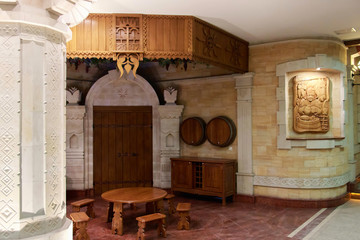 the cricova winery hall