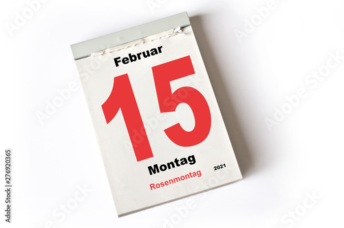 15 Februar 2021 Rosenmontag Buy This Stock Photo And Explore