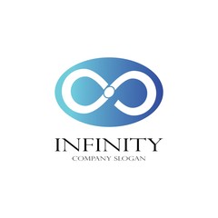 Wall Mural - Infinity Design,Infinity logo Vector icon template