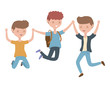 © Stockgiu - Teenager boys cartoons design vector illustrator