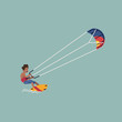 Kite surfing design element