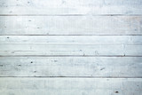 Fototapeta Sypialnia - White wooden background for mockups. 