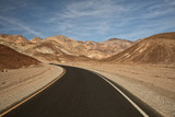 Fototapeta Uliczki - Artist's Drive in the death valley national park USA
