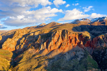 Sunset over Orange Cliffs taken in April 2019\r\n' taken in hdr