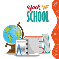 Poster - Back to school season card