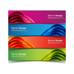vector abstract banner web template