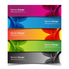 Wall Mural - vector abstract banner web template