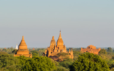 Ancient temples in Bagan, Myanmar