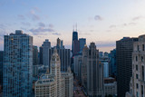 Fototapeta  - Chicago Cityscape in the Morning