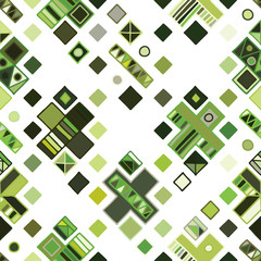 Wall Mural - Seamless vector pattern. geometrical background with hand drawn decorative tribal elements. Print with ethnic, folk, traditional motifs. Graphic geometric illustration for wrapping, wallpaper, fabric