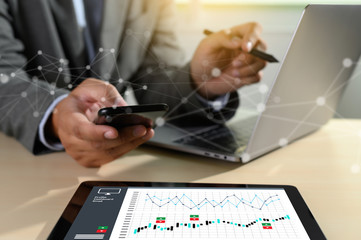 Poster - work hard Data Analytics Statistics Information Business Technology