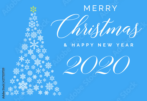 Christmas merry happy card adobe greeting Merry Christmas and Happy New Year 2020 lettering template. Greeting card or invitation. Winter