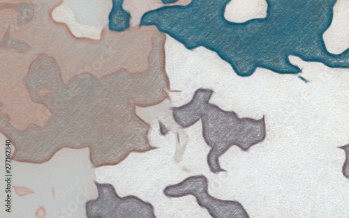 Abstract art background. Soft brushstrokes of paint. Good for printed picture...