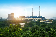 The Thermal Power Plant Is In Chongqing, China