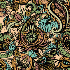  Textile Paisley pattern