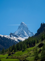 Matterhorn mountain at Zermatt, Switzerland