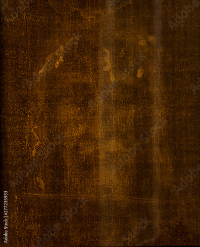 Fotomural Turin Italy, June 27, 2019: Face of Jesus Christ in the shrine of the shroud in