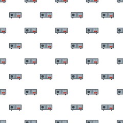 Poster - Switched equipment pattern seamless vector repeat for any web design
