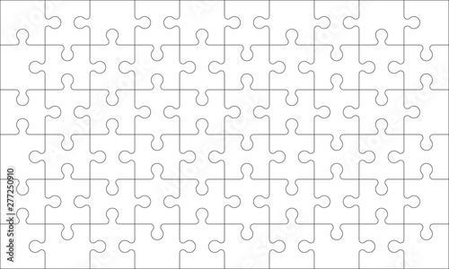 Photographie Puzzles grid - blank template