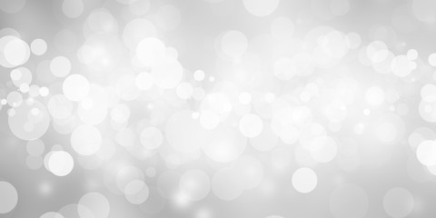 white blur abstract background. bokeh christmas blurred beautiful shiny Christmas lights