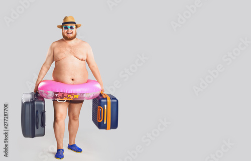 fat man swimsuit