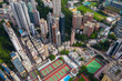 © leungchopan - Aerial view of Hong Kong downtown