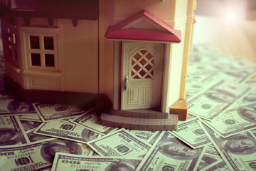 Collect money to buy a house