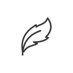 Aufkleber - Leaf Nature icon template black color editable. Leaf Nature symbol vector sign isolated on white background. Simple logo vector illustration for graphic and web design.