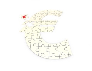 Wall Mural - Illustration and currency symbol, financial cooperation and cooperation win-win