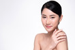 © kitthanes - Beautiful Young Asian Woman with Clean Fresh Skin,