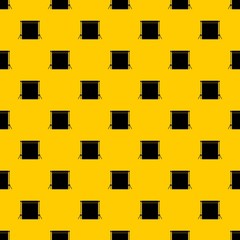 Poster - Studio backdrop pattern seamless vector repeat geometric yellow for any design