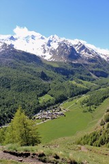 Canvas Print - montagnes du Val de Rhêmes