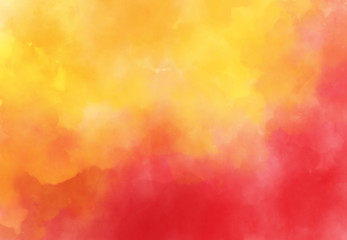 Wall Mural - Abstract watercolor digital art painting soft focus for texture background