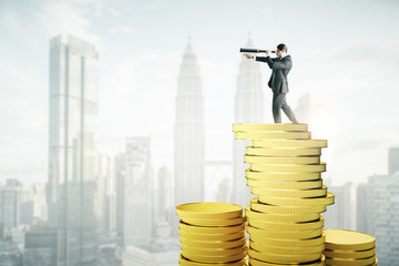 Poster - Vision and money concept