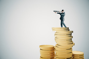 Poster - Vision and money concept