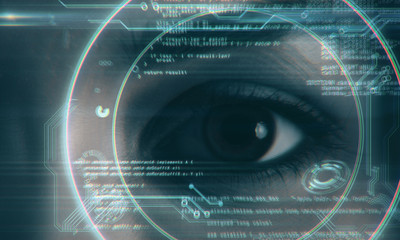 Poster - Face ID and biometrics concept