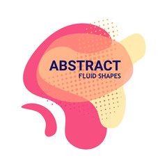 Poster - Art graphic element. Dynamical color liquid forms