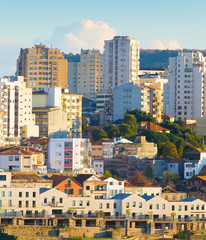 Sticker - cityscape, apartments, real estate, Porto