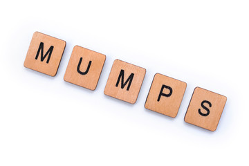 Sticker - The word MUMPS