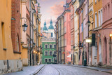 Old town in Warsaw, Poland