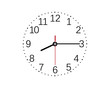 © dar - Clock ilustration icon Vector template
