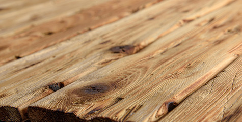 Texture of old natural wooden boards. Background of a wooden surface