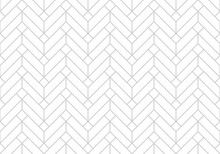 Abstract Geometric Pattern With Stripes, Lines. Seamless Vector Background. White And Grey Ornament. Simple Lattice Graphic Design.